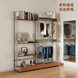Lifestyle Magazine Vintage Style <b>Floor</b> Standing <b>Shelf</b> No Drill Wall Storage Rack Living Room Partition Decorative Bookshelf - Product Image 3