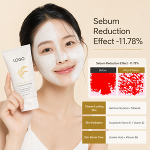 Limpiador Facial Profesional Purificante, Refrescante y Suavizante, Purifica los Poros, No Reseca, con Extracto de Arroz, para Piel Grasa y Mixta, Espuma Limpiadora de Arroz - Product Image 5