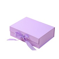 Boîte cadeau magnétique pliable de luxe, écologique, recyclable, avec logo personnalisé, style minimaliste, emballage en carton rigide, vente en gros