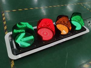 Semáforos LED de Nuevo Diseño Exclusivo con Cuatro Contenidos de Visualización Opcionales, Material de PC, Alimentación por Red Eléctrica - Product Image 5