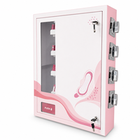 Distributeur automatique mécanique sans espèces, paiement par pièces/jetons, aucune électricité requise, conforme ADA, acier inoxydable, couleur personnalisable