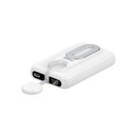 Chargeur sans fil magnétique Li-Polymère haute capacité 10000 mAh, charge rapide 20W, support pliable, écran LED pour téléphone et montre