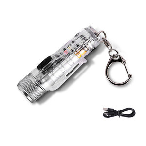 Nood Mini Multifunctionele Sleutelhanger Zaklamp T20 Usb Oplaadbare Pocket Kleine Waterdichte Mini <span class=keywords><strong>Led</strong></span> Zaklamp - Product Image 5