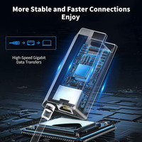 Kit adaptateur Ethernet Starlink Câble Starlink Rectangulaire Satellite Internet V2 pour adaptateur Ethernet Starlink Gen 2