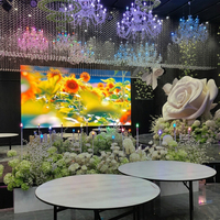 Écran d'affichage LED Micro LED COB pour publicité intérieure, mur vidéo LED à pixels fins de petite taille Jode P0.9 1.2 P1.5