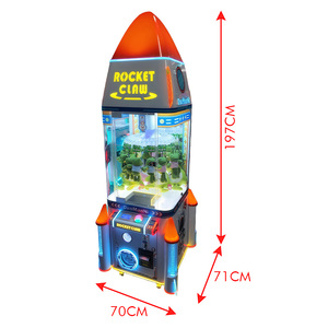 Machine à pinces à monnayeur pour aire de jeux intérieure, type '<span class=keywords><strong>Rocket</strong></span> Clip', pour la distribution de cadeaux et de prix - Product Image 4