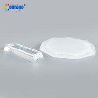 Octogone en forme de décoration en cristal de sublimation cadre pour l'impression de transfert BSJ-26C