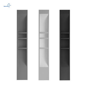 Aquacubic <span class=keywords><strong>Salle</strong></span> <span class=keywords><strong>de</strong></span> <span class=keywords><strong>bain</strong></span> murale 14 "* 96" <span class=keywords><strong>Niche</strong></span> Douche Triple Étagère Encastrée - Product Image 1