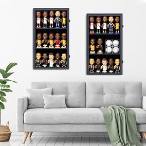 Vitrine murale en bois pour figurines et objets de collection - Product Image 5