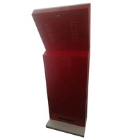 Peralatan iklan kios LCD layar sentuh 19 "dengan tampilan interaktif