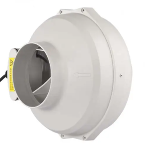 Jeek nhựa kiểm soát tốc độ 6 "inch pf150w 110V 115W phòng tắm thủy canh Radon xả AC EC Quạt ống ly tâm - Product Image 2