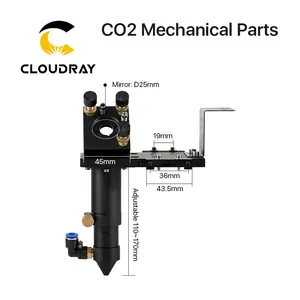 Cloudray — pièces de rechange mécaniques, pour Machine Laser CO2 CL9M, série E, pour bricolage