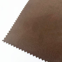 Tissu en daim Amara tissé en chaîne 100% polyester de haute qualité, tissu de revêtement de toit en daim