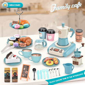 Ensemble de 52 jouets de café pour enfants avec lumières, sons et fonction de pulvérisation, jeu de rôle éducatif, cadeau pour garçons et filles - Product Image 2