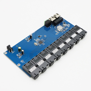 Switch POE Gigabit a 8 Porte Modalità Singola 10/100/1000M Apparecchiatura Ethernet in Fibra Ottica 2 RJ45 2 SC Scheda PCBA in Fibra Convertitore di Media - Product Image 5