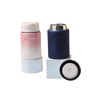 Cách điện thép không gỉ chân không thực phẩm Jar phích ăn trưa súp container 12-24 giờ cách nhiệt <span class=keywords><strong>Bullet</strong></span> hình dạng du lịch sử dụng - Product Image 2