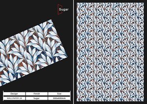 Azulejos de suelo y pared de porcelana esmaltada de 300x600mm, azulejo de mármol, acabado de cerámica, azulejos rústicos para sala de estar - Product Image 4