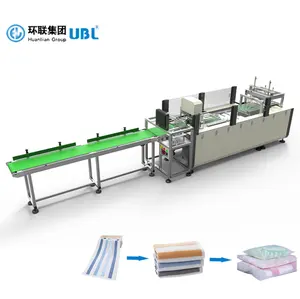 UBL Factory Bath Beach Towels Folding and Packaging Machine