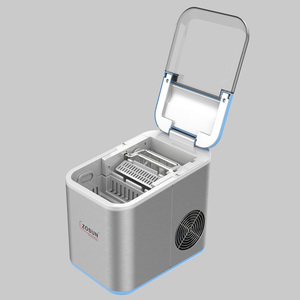 Machine à glace compacte Portable, modèle en Promotion, machine à glace domestique <span class=keywords><strong>6min</strong></span> sortie rapide 9 pièces glace/heure - Product Image 4
