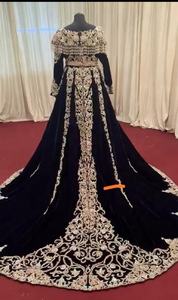 Belle mariée Lehenga Choli Trail lourd Zardozi broderie étage longueur acétate matériel ATIYA LIBAS marque pour robe de mariée - Product Image 3