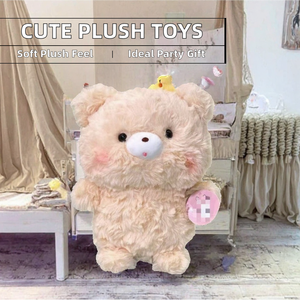 Simpatici peluche <span class=keywords><strong>da</strong></span> 8 pollici in cotone PP, a forma <span class=keywords><strong>di</strong></span> coniglio, orso, anatra, dinosauro, per macchine a griffa, ideali come regali per matrimoni e feste - Product Image 2