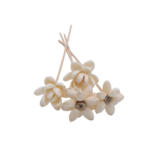 Diffuseur d'aromathérapie de fleurs en bois naturel, vente en gros, matière parfumée, pour décoration de maison,