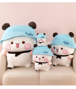 Poupée en peluche Angela Yier Bubu <span class=keywords><strong>Lala</strong></span> Panda, poupée de dessin animé, coussin pendentif en peluche, cadeau d'anniversaire, rembourrage en coton PP - Product Image 5