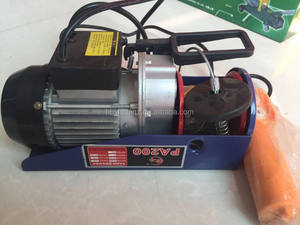 PA200 PA400 PA600 PA800 PA1000 אור משקל נייד מיני מנוף חשמלי עם אלחוטי מרחוק - Product Image 6