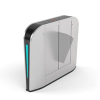 Tourniquet de contrôle d'accès d'empreintes digitales pour la barrière de volet de compteur de gestion d'entrée/sortie de bâtiment avec le Type de code de système de billet