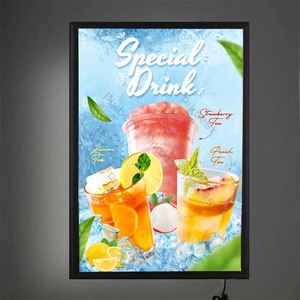 Vente directe usine – Boîtes lumineuses publicitaires LED en alliage d'aluminium de haute qualité 27*40'' pour affiches de cinéma - Product Image 2