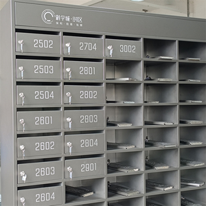 5 Unit Small Commercial Mailbox Cluster Commercial Pedestal Mounted Cluster Easy to Mount Commercial Mailbox - Product Image 2