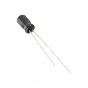 Condensateur traversant radiale USR1H010MDD1TP 1 uF CAP ALUM 1UF 20% 50V TH, canal fabricant - Product Image 1