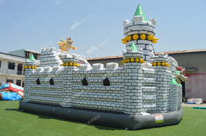 Multiplae Combo Mini Lâu Đài Thương Mại Lâu Đài Bouncy Trượt Playzone Bóng Hồ Bơi Combo Cho Trẻ Em - Product Image 6