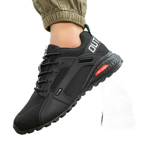 Men's Mountaineering Socks Boots Hiking &amp; <strong>Trekking</strong> Backpacking <strong>Shoes</strong> Trail Cross Country High-top Lace up Slip on Stretch Fabric - Product Image 3