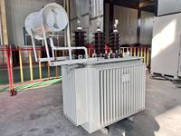 Transformateur de puissance triphasé 150 KVA 200 KVA, bobine d'allumage haute tension en aluminium à triple enroulement