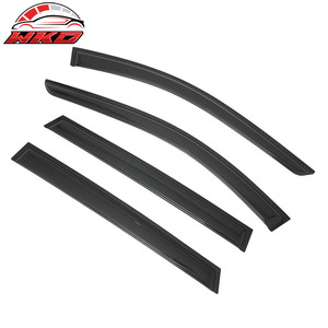 เหมาะสำหรับอินฟินิตี้ QX60 14-21 และสำหรับ JX35 2013 4 ชิ้น แผ่นบังแดดหน้าต่างอะคริลิคสีรมควันกันฝน - Product Image 2