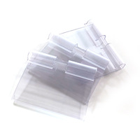 Support de Présentation Yobest en PVC Transparent Durable pour Étiquettes de Prix et Panneaux de Présentation en Magasin