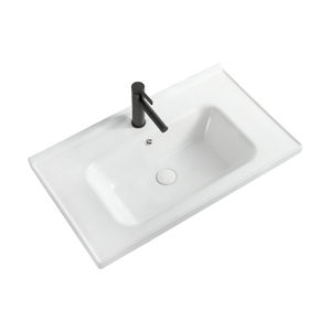 Factory Supply Rectangle Wash Basin Cabinet Lavabo Bathroom Vanities Ceramic Sink Pedestal Basin