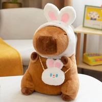 Jouets en peluche doux au concept unique, poupées Capybara animaux mignons 15" 45cm pour les machines à griffes dans les salles de divertissement mondiales