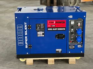 Générateur diesel 10KVA 8KW refroidi par air, type super silencieux, avec moteur diesel 196F - Product Image 3