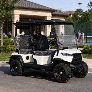 Carrito de Golf Eléctrico de 4 Plazas con Batería de Litio, Todoterreno, con Suspensión Independiente, Neumáticos de 12-14 Pulgadas y Color Personalizable - Product Image 1