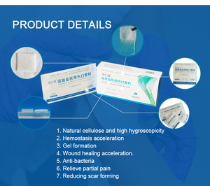 Pembalut Kalsium alginat hidrofilik balutan basah penyembuhan Super saus alginat penyerap Super - Product Image 5