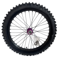 Ensemble de roues et pneus tout-terrain pour moto électrique, roues en alliage d'aluminium de 19/16 pouces pour Surron Light Bee, pneus haute performance