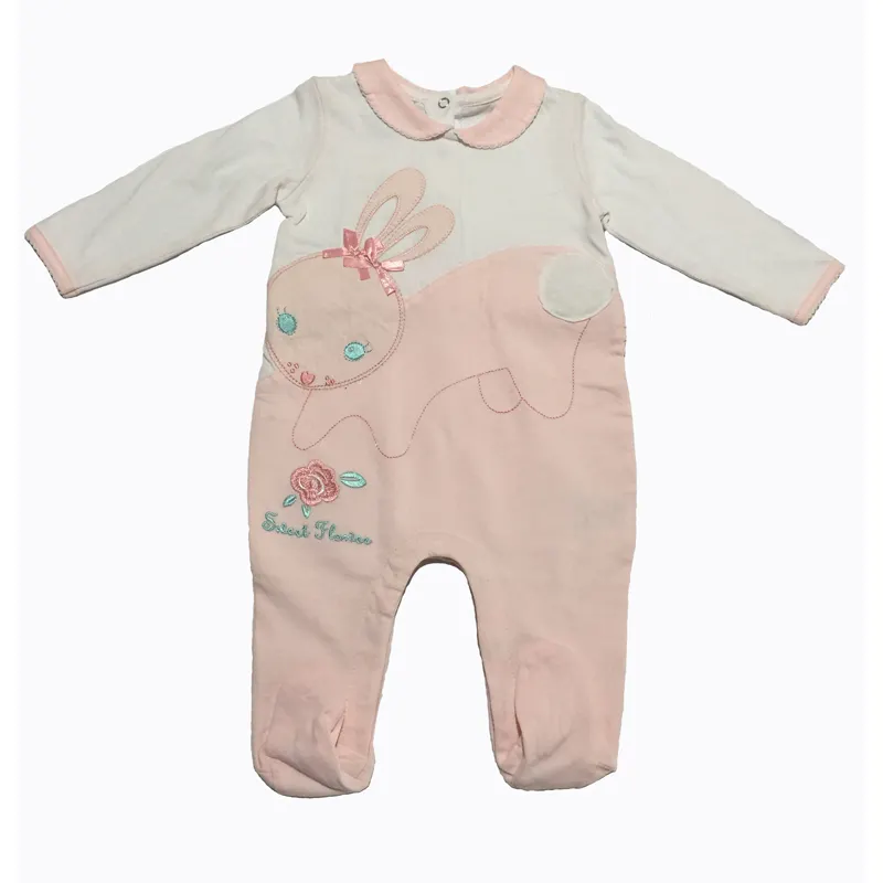 2019 Venta caliente boutique ropa de bebé lindo ropa de bebé mameluco para vietnam.