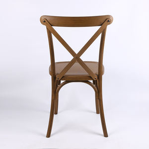 Silla cruzada de resina para exteriores, asientos elegantes resistentes a la intemperie para patios, jardines, comedor o uso personal - Product Image 1