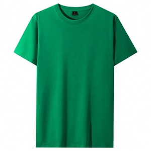 Camisetas de Algodón de 220g, Camisetas Básicas de Color Sólido de Manga Corta para Gimnasio, Camisetas Casuales para Hombre al por Mayor - Product Image 6