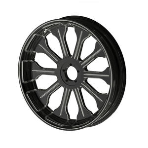 Roue avant 18x3,5 pouces pour moto Harley avec moyeu à disque unique, pneus larges de 120-150 mm, sans ABS, compatible 08-19 - Product Image 4