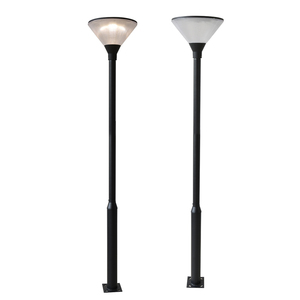 Lampes solaires de chemin d'extérieur Lampes de <span class=keywords><strong>paysage</strong></span> à led modernes Éclairage sur poteau décoratif Étanche pour jardin d'arrière-cour - Product Image 2