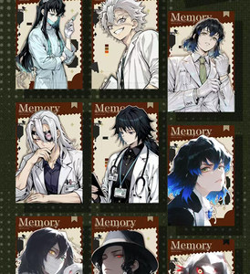 Rilun <span class=keywords><strong>Studio</strong></span> Demon Slayer <span class=keywords><strong>Kimetsu</strong></span> No Yaiba : Le Pouvoir de la Vie et de la Mort – Cartes de collection en acrylique Shikishi Demon Slayer Corps Anime Doujin - Product Image 6