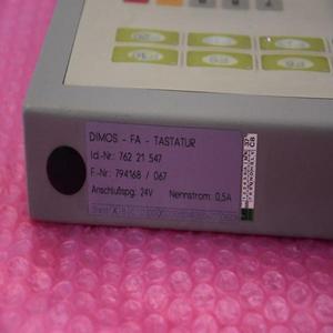 قطعة واحدة جديدة تمامًا من لوحة مفاتيح ديموس-فا الأصلية نوع 762 21 547 F. رقم. 794168 067 E-stand a 01 وحدة تحكم منطقية قابلة للبرمجة للأتمتة الصناعية - Product Image 3